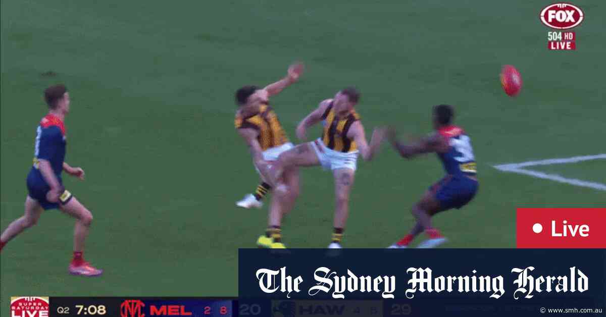 AFL LIVE:  Umpiring howler costs Dees in MCG arm-wrestle, Blues release McGovern injury update