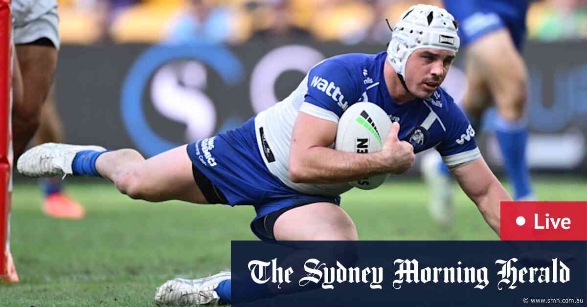 NRL 2025 LIVE: Raiders host Bulldogs in top of the table clash