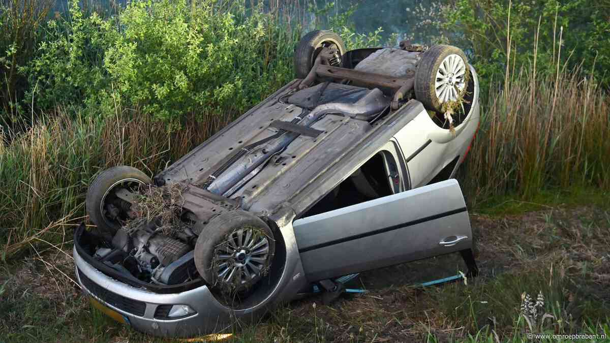 112-nieuws: Auto crasht en belandt in greppel • Automobilist onder invloed is rijbewijs kwijt na ongeluk