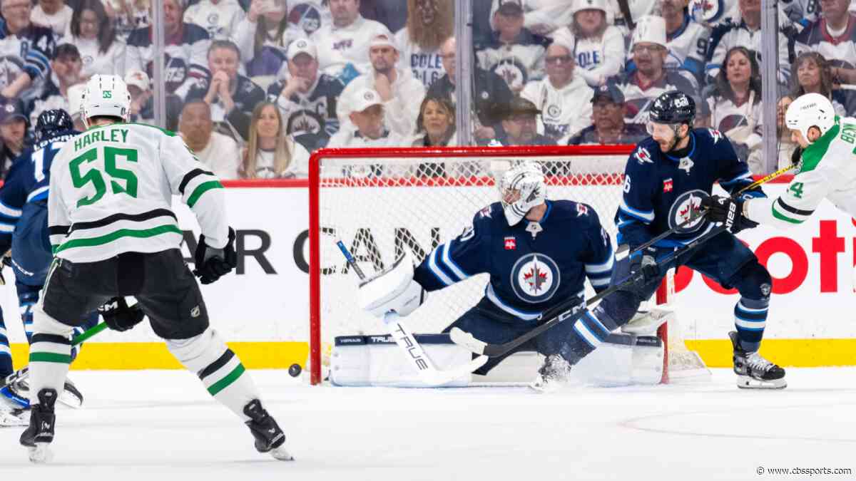 NHL Playoffs 2025: Connor Hellebuyck, Brad Marchand among 3 Stars of the Night