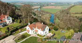 'Birds eye view': The 'magnificent' £1m home set near river Wye