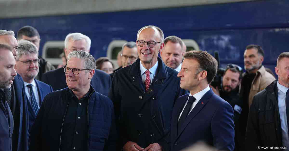 Merz in Kiew eingetrofen: Erster Ukraine-Besuch als Kanzler