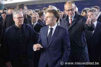 LIVE OORLOG IN OEKRAÏNE. Macron, Starmer en Merz aangekomen in Kiev