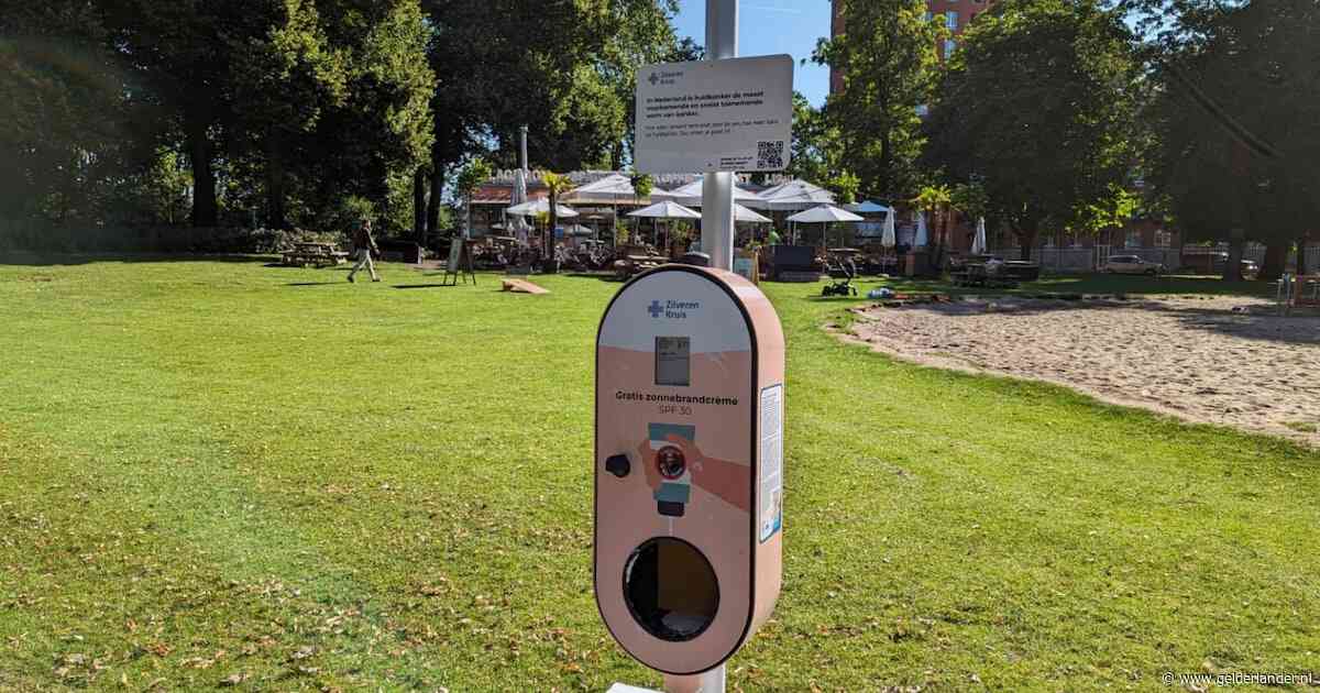 Zorg voor je huid: hier in Arnhem vind je gratis zonnebrandcrème