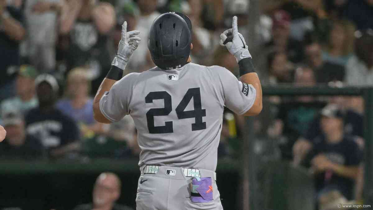 Dominguez youngest Yankee ever with 3-HR game