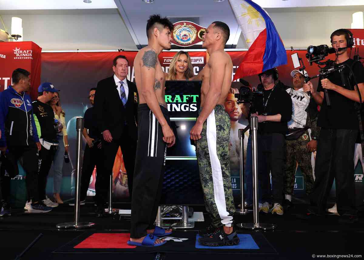 Navarrete vs. Suarez and Muratalla vs. Abdullaev – Weigh-in Results for Saturday