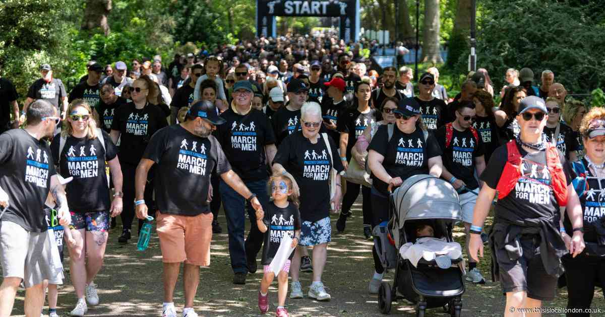 Hollywood star to join charity walk in Battersea for prostate cancer awareness