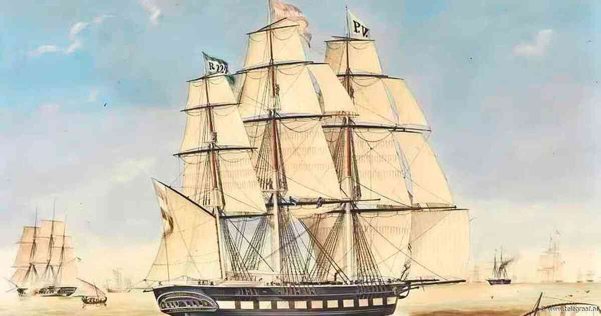 Nederlands wrak uit negentiende eeuw gevonden op bodem zee Australië; Koning Willem II ligt half in de bodem