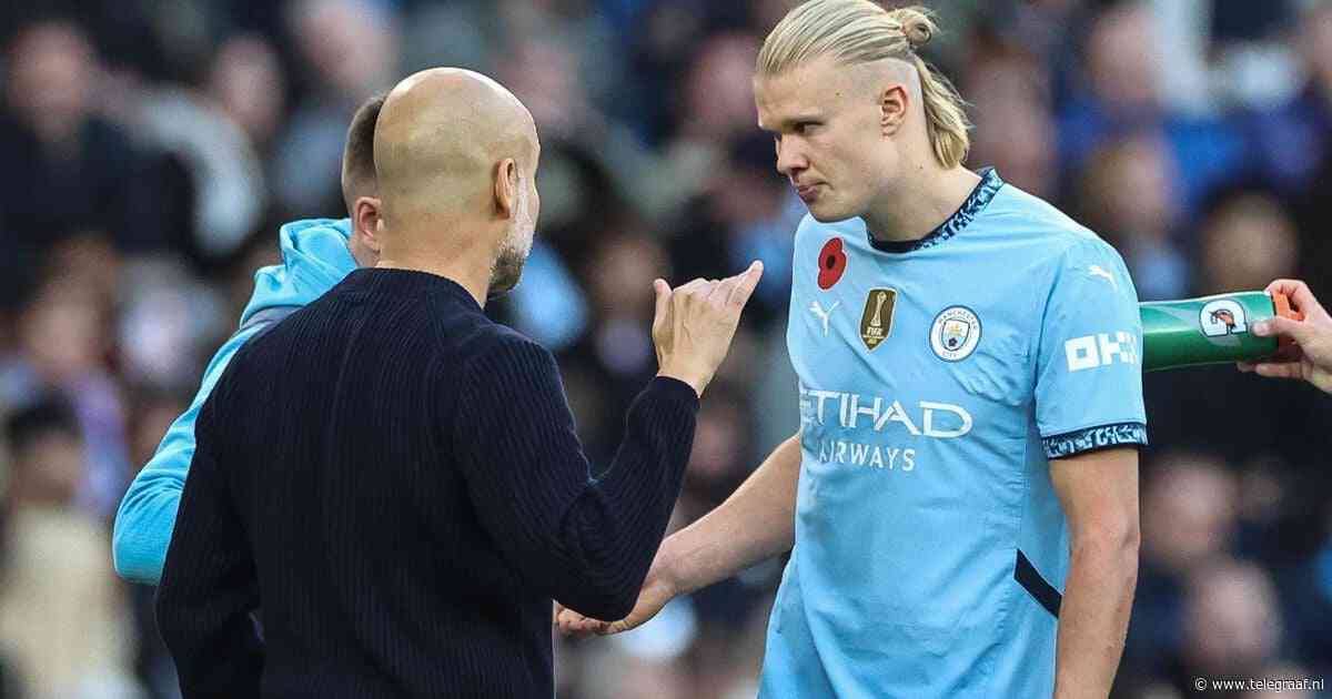 Haaland terug bij Man City in cruciale fase: ’Was niet goed genoeg’
