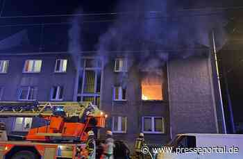 FW-E: Nächtlicher Wohnungsbrand - keine Verletzten