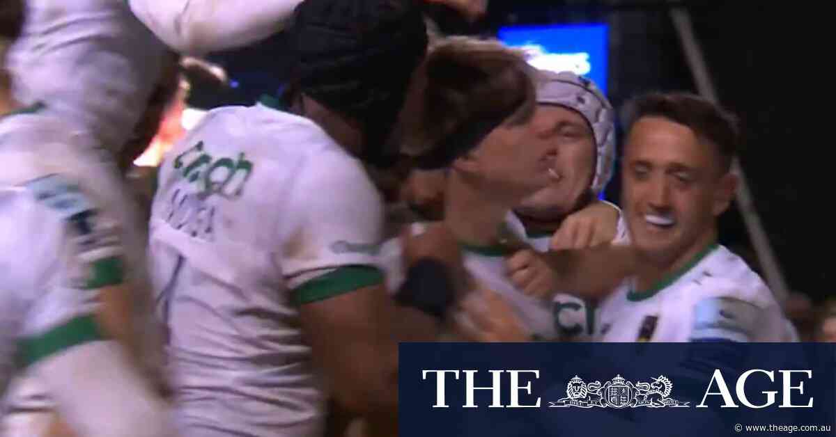 Lions bolter scores outrageous try