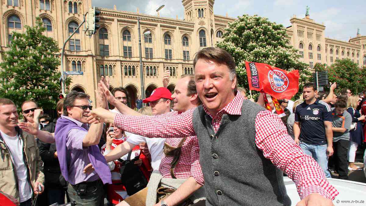 "Ein dicke Kuss" vom Feierbiest: Als ein Niederländer nicht nur die "Muttis" des FC Bayern elektrisierte