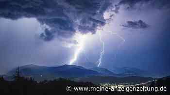 Gewitterknall in Bayern: Noch heute drohen in einer Region Starkregen, Hagel und Böen
