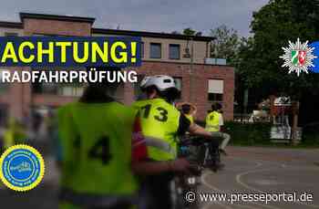 POL-GT: Radfahrprüfung an der Brüder-Grimm-Schule
