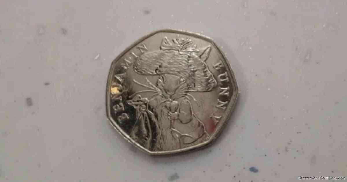 'Extremely rare' 50p being sold for £25k in England