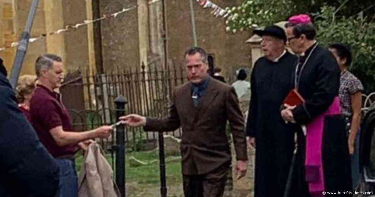 A-list celebrity spotted filming scenes for new tv show in Cotswold village
