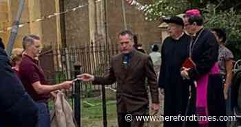A-list celebrity spotted filming scenes for new tv show in Cotswold village