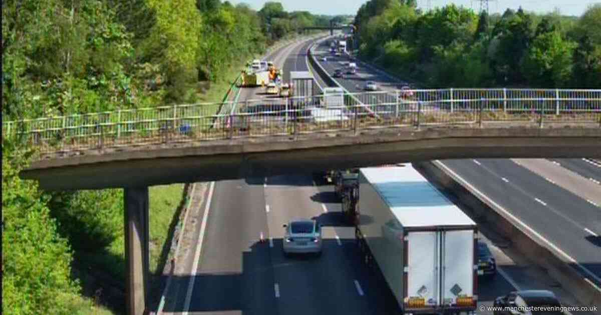 M6 crash LIVE: Lanes closed after traffic stopped with emergency services at scene - updates