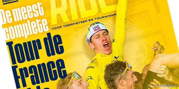 Dit is de cover van de nieuwe Zomergids 2025 van RIDE Magazine