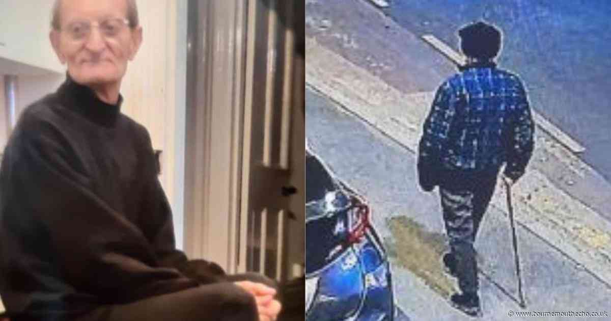 Search continues for 79-year-old man missing from Bournemouth