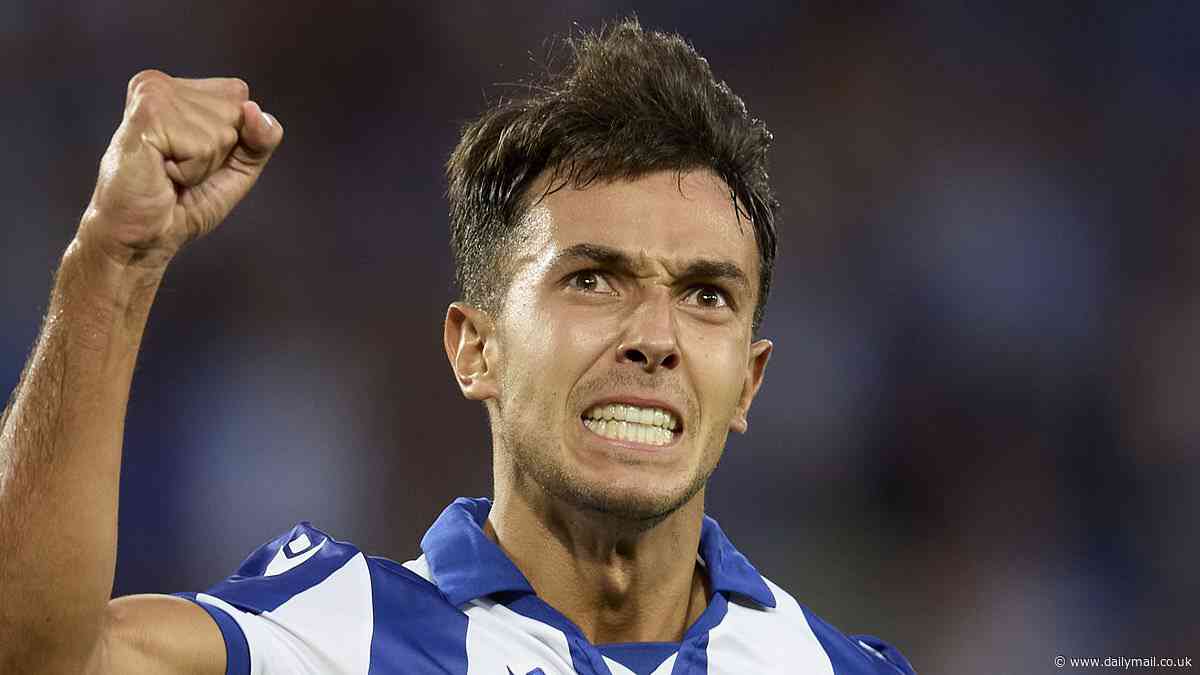 Arsenal 'agree deal' to sign Martin Zubimendi from Real Sociedad - with Gunners 'set to trigger' £51m release clause ahead of summer move