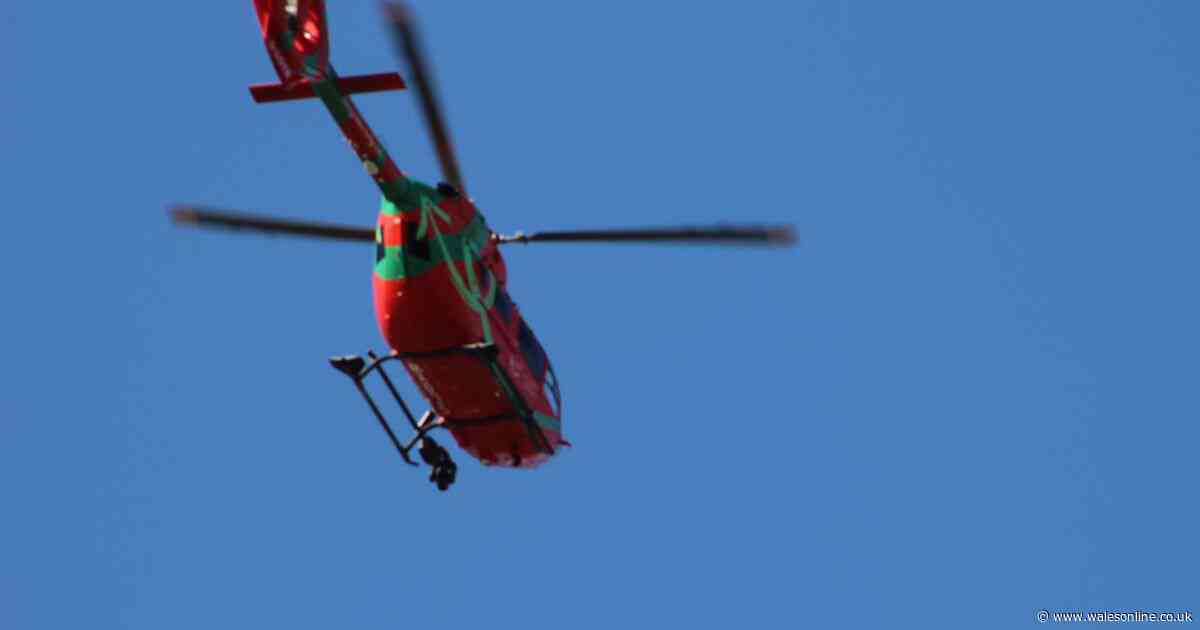 Man airlifted to hospital after serious crash