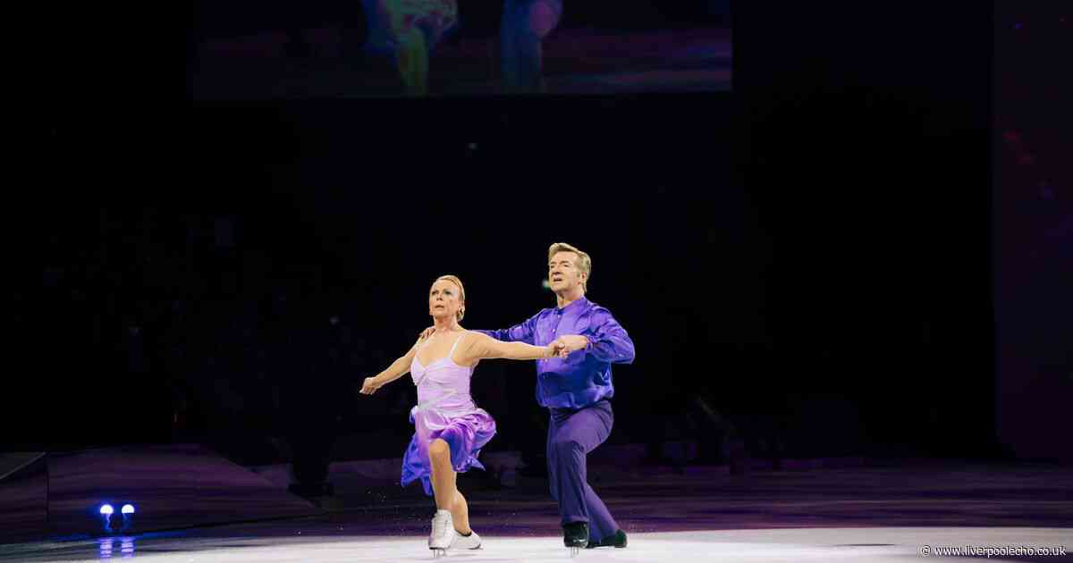 Dancing On Ice's Christopher Dean thrown by noise from Liverpool crowd: 'I don't know what to say'