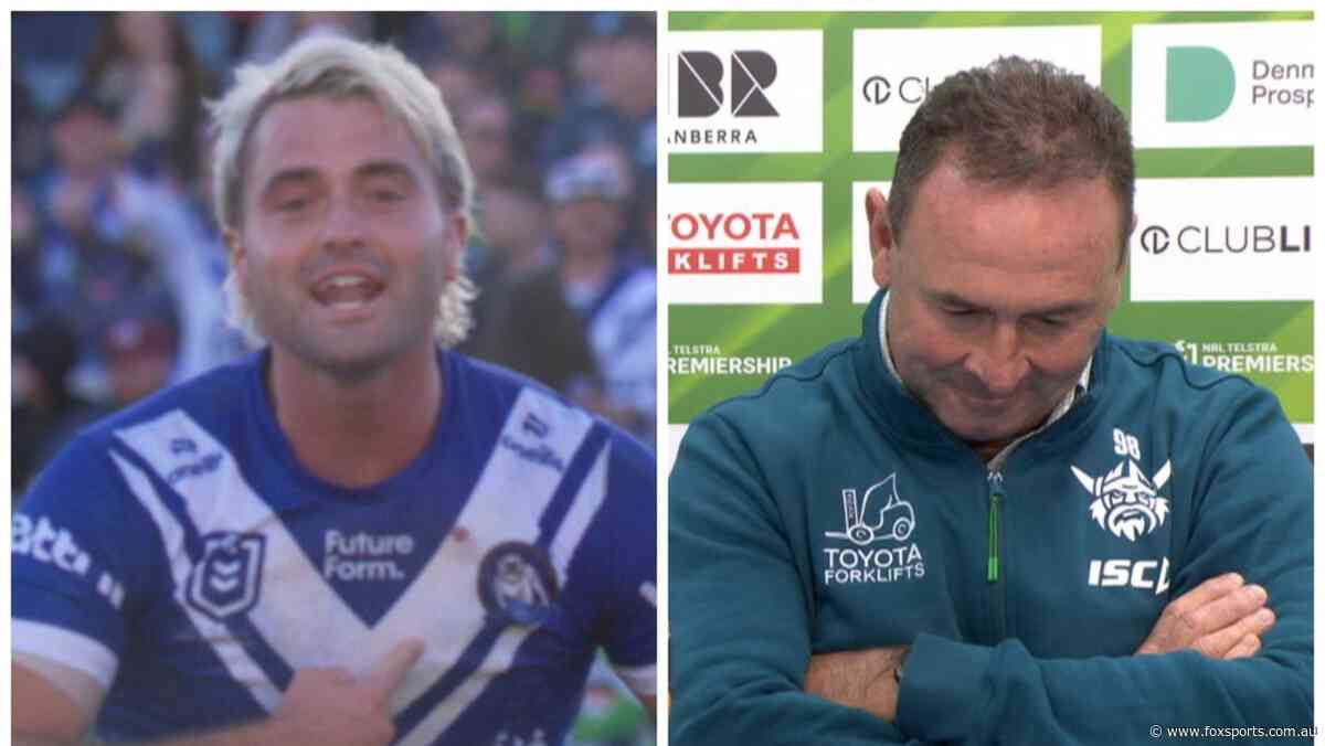 ‘You think I care?’: Ricky responds to Bulldog’s reference in ‘weak-gutted dog’ feud