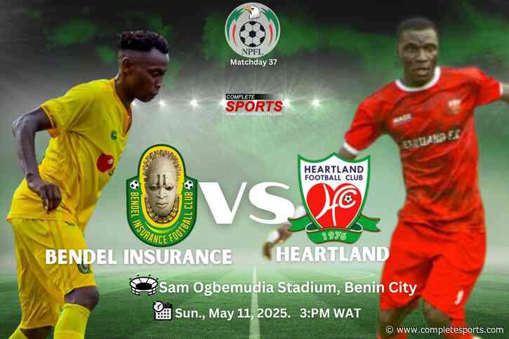 NPFL: Lawal Eyes 9th Goal As Heartland Visit Bendel Insurance — Amuneke Backs ‘Yekini’ To Shine Again