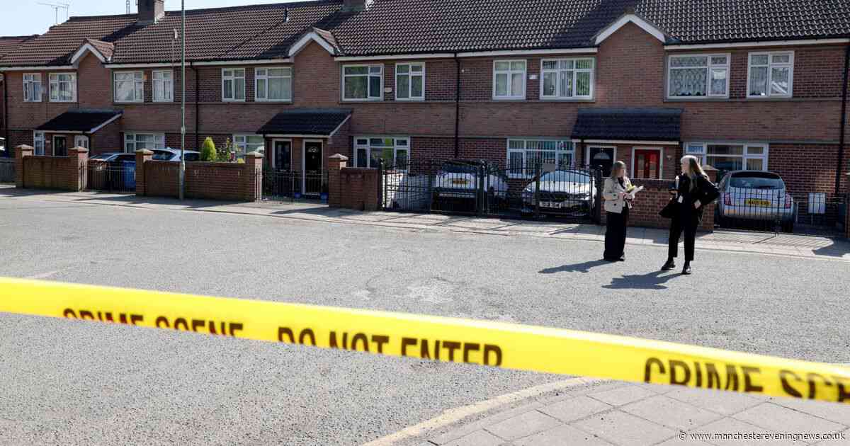 LIVE: Police tape off Salford street with detectives at the scene - latest updates