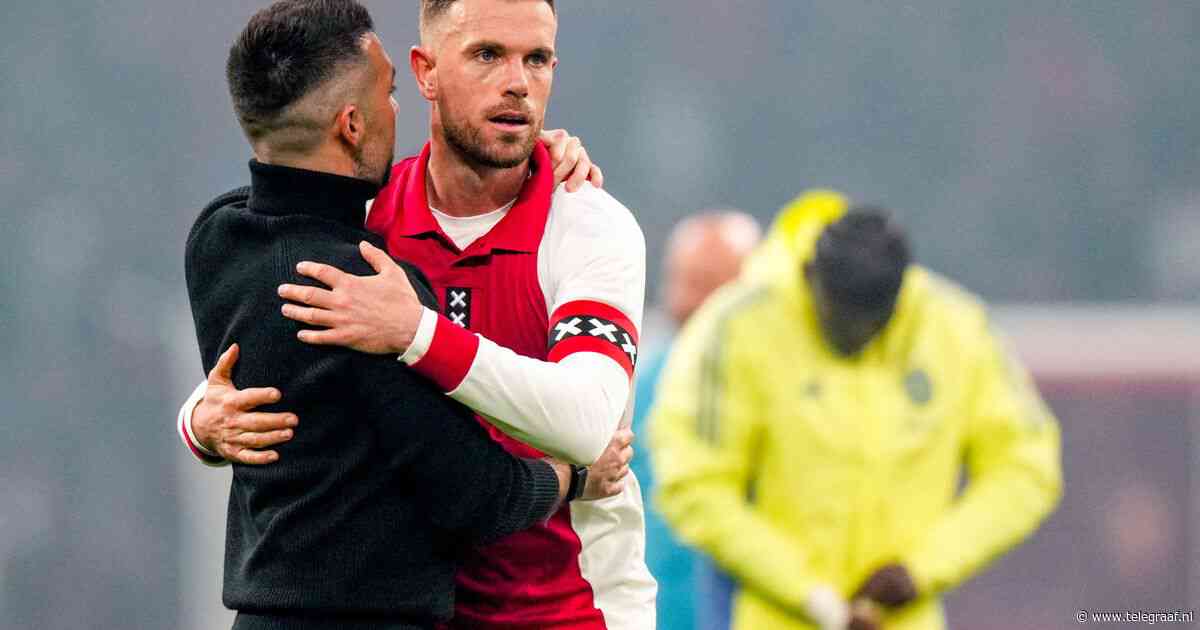 Jordan Henderson prijst invloed Francesco Farioli bij Ajax: ’Late winnende tegen Feyenoord geen toeval’