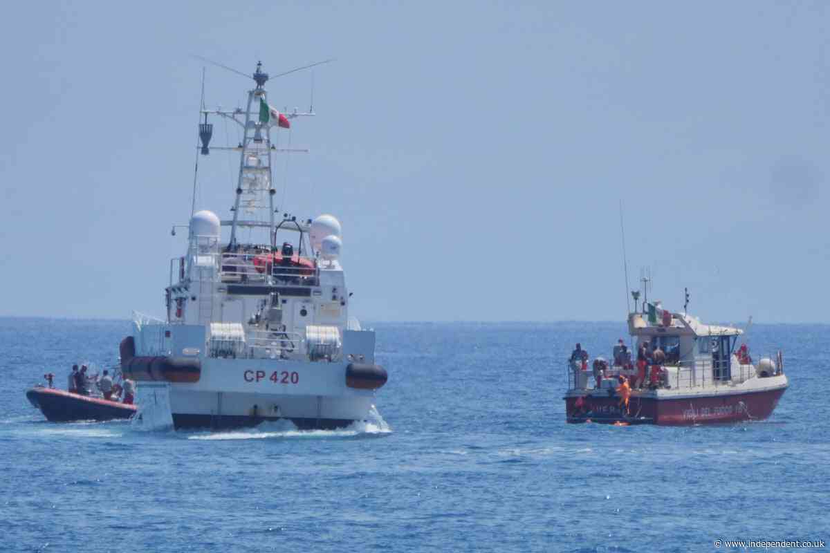 Recovery of Mike Lynch’s superyacht stopped after diver dies during salvage mission