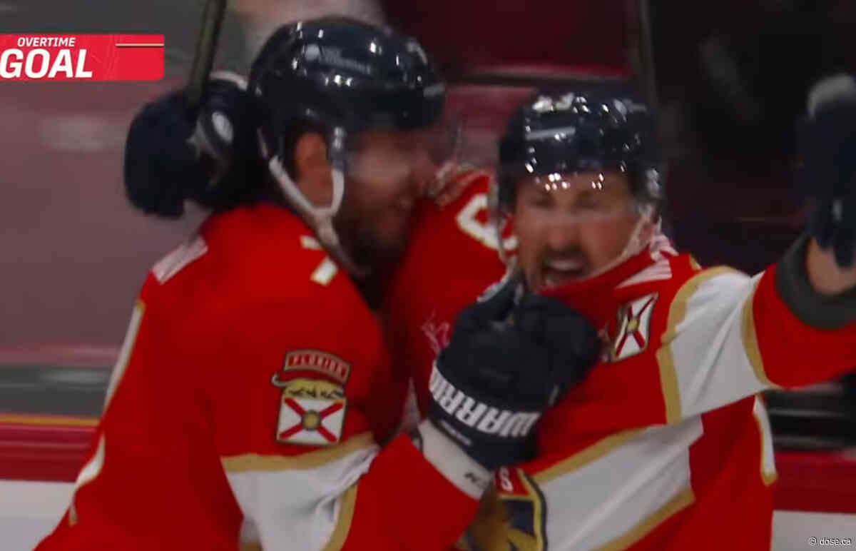 Series wrap-up: Brad Marchand plays hero for Panthers against Leafs