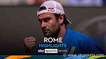 Fearnley knocked out by strong Berrettini in Rome