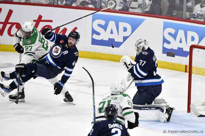 Jets star defenceman returns to play key role in Winnipeg’s Game 2 win over Dallas