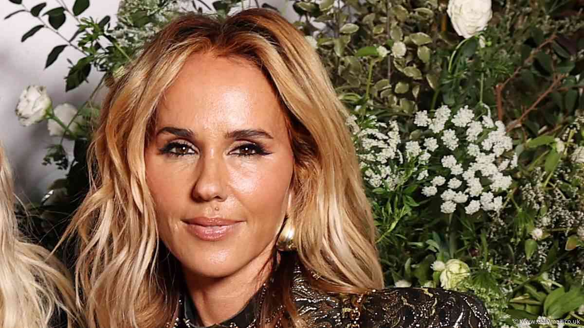 Pip Edwards brings a rocker chic look to the Silver Party in edgy grey ensemble as Sydney's style set turn out for glamorous charity gala