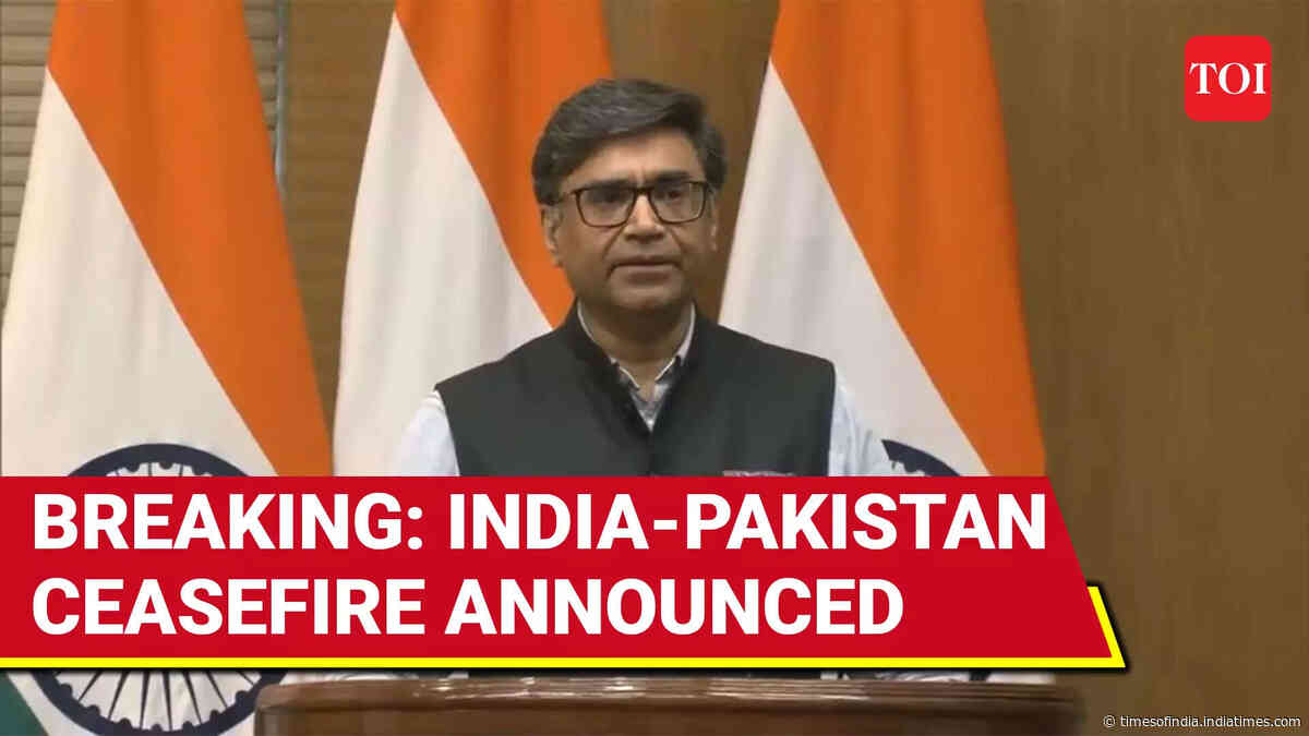 India-Pakistan CEASEFIRE Announced Hours After Indian Military Blew Up Pak Airbases