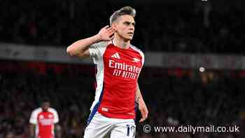 Arsenal open talks with Leandro Trossard over new contract running until 2029 as club secure 30-year-old's future ahead of busy summer