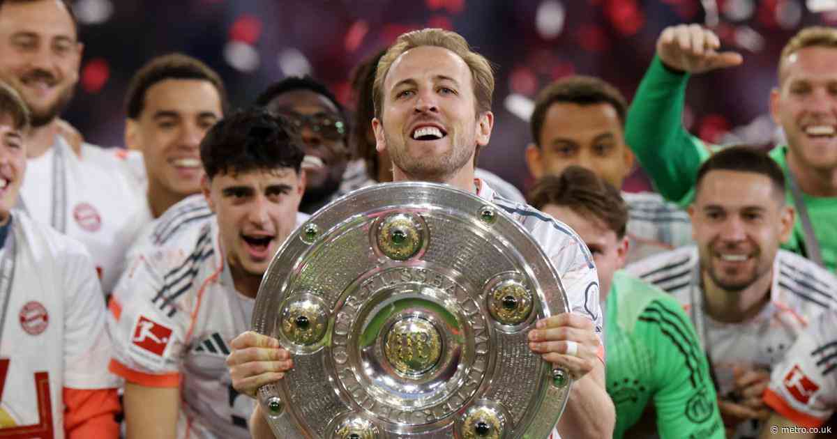 Harry Kane lifts first trophy as Bayern Munich respond to Premier League return rumours