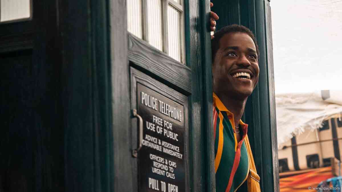 The face looks familiar, but who's the other Time Lord in 'Doctor Who: The Story & the Engine'?