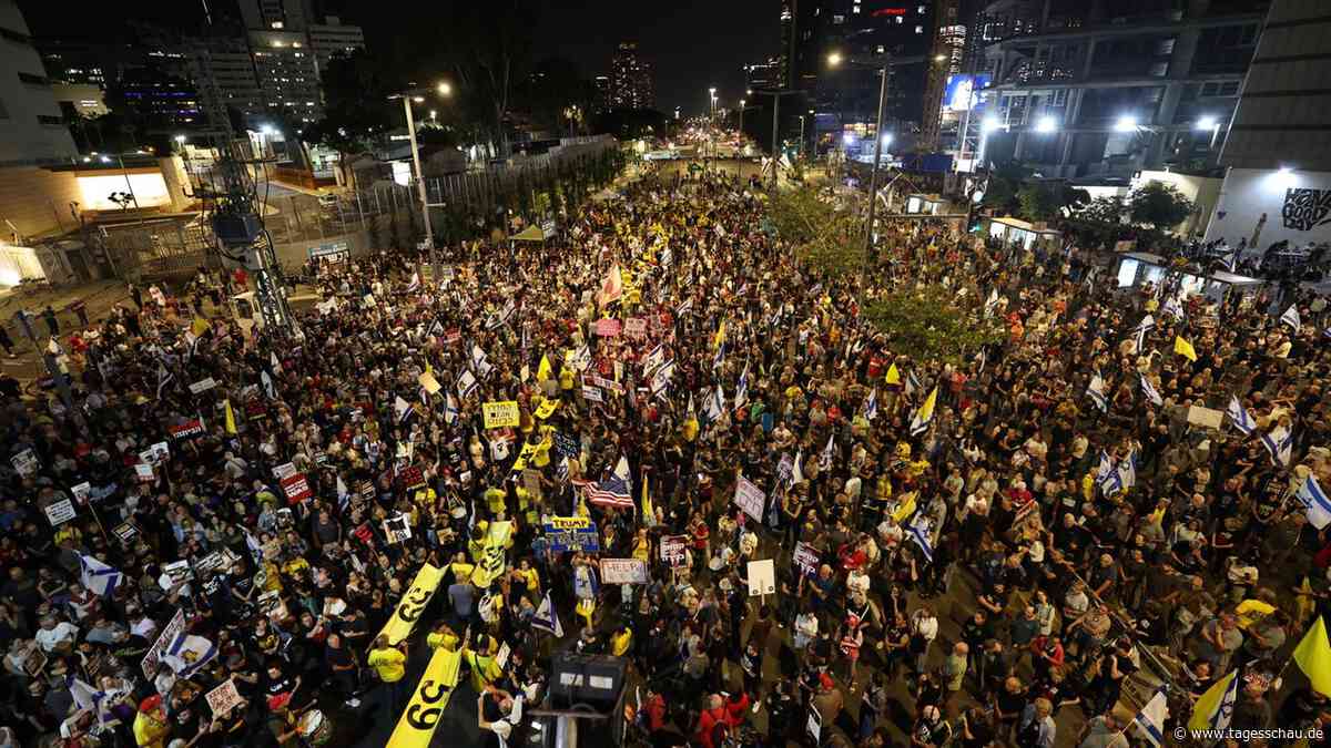 Israel: Tausende demonstrieren gegen Ausweitung des Gaza-Kriegs