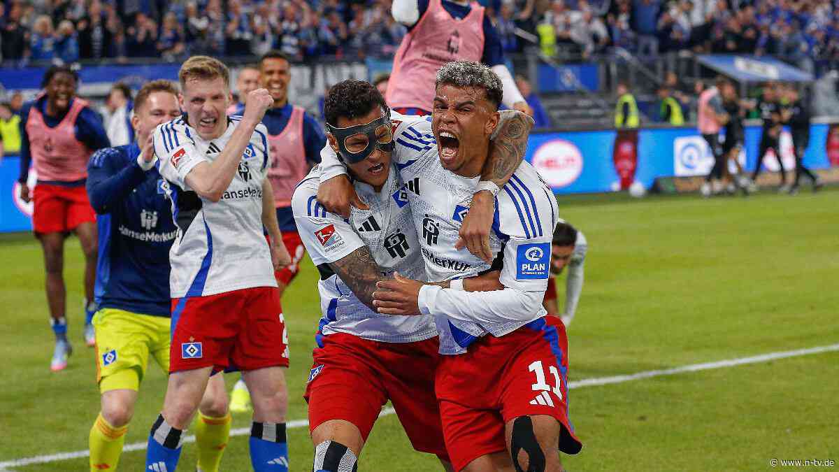 Byebye 2. Liga, hallo Bundesliga: HSV stürmt mit Schützenfest zum ersehnten Aufstieg