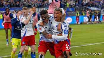 Byebye 2. Liga, hallo Bundesliga: HSV stürmt mit Schützenfest zum ersehnten Aufstieg