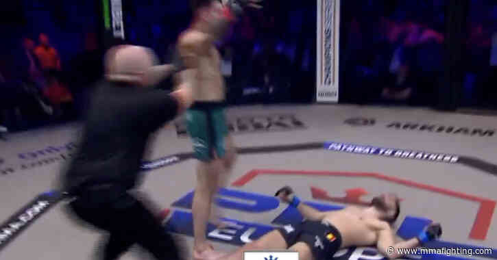Connor Hughes delivers brutal one-punch knockout at PFL Belfast