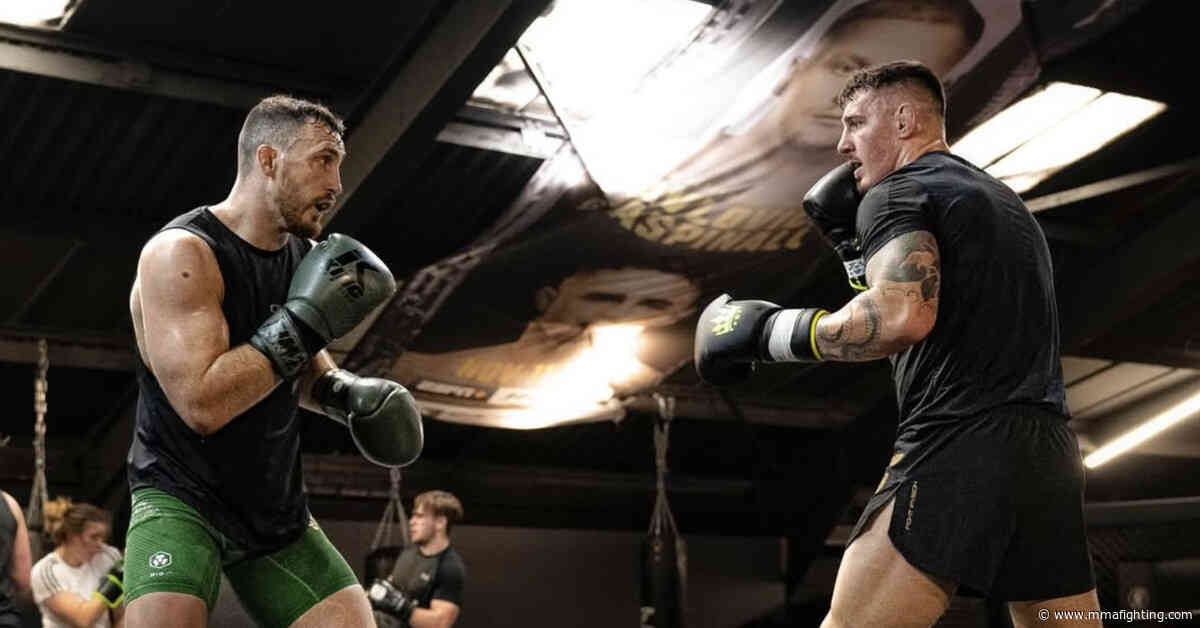 Modestas Bukauskas says teammate Tom Aspinall ‘just wants to fight’ but the wait for Jon Jones continues