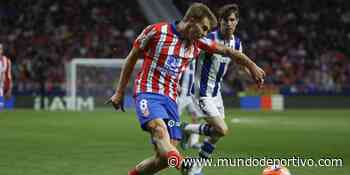 Barrios se marchó tocado de su partido 100 con el Atlético