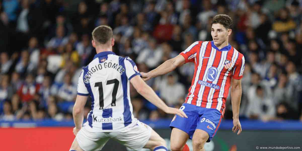 Atlético de Madrid - Real Sociedad de LaLiga EA Sports de fútbol: canal, dónde ver por TV y horario