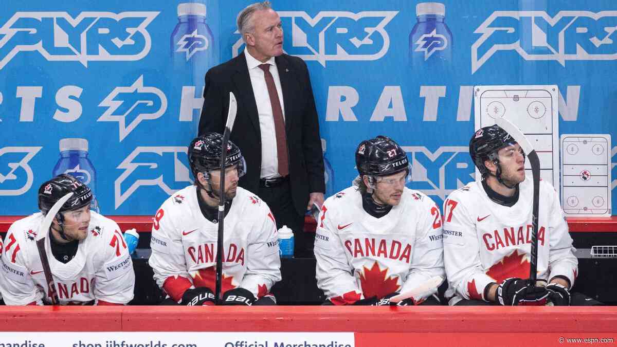 Canada blanks Slovenia to open hockey worlds