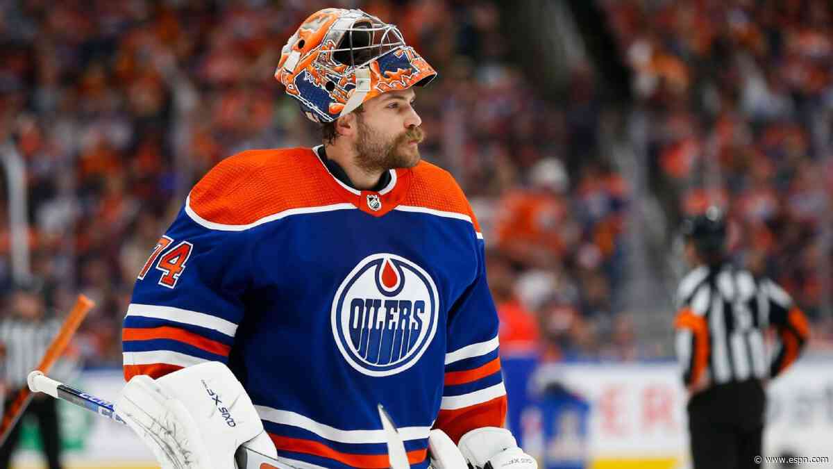 Pickard injured, Skinner to start Gm. 3 for Oilers