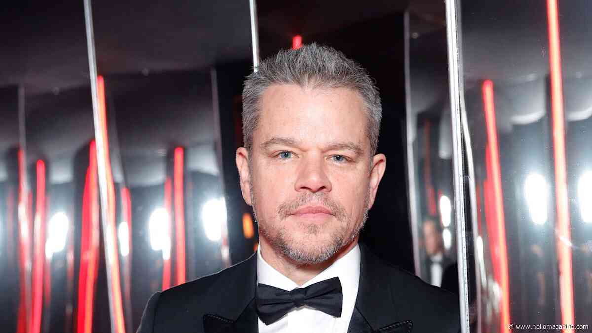 Matt Damon is unrecognizable as he shoots epic fantasy action film